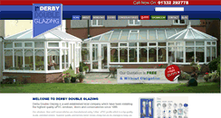 Desktop Screenshot of derbydoubleglazing.co.uk